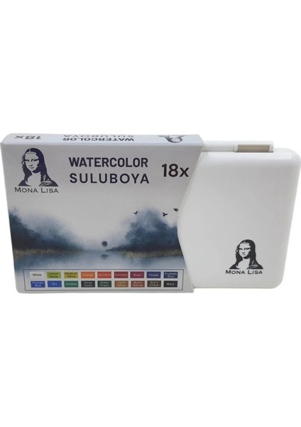 Mona Lisa Profesyonel Sulu Boya Seti 18LI
