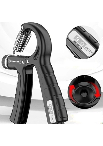 Ayarlanabilir Sayaçlı El Yayı 5-60 kg Ayarlı Bilek Kas Güçlendirme Aleti Damar Çıkarıcı Yay modelleri