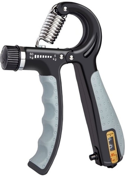 Ayarlanabilir Sayaçlı El Yayı 5-60 kg Ayarlı Bilek Kas Güçlendirme Aleti Damar Çıkarıcı Yay indirimleri