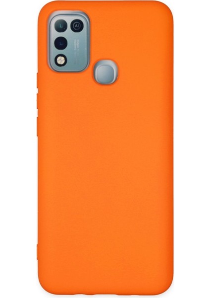 Infinix Hot 10 Play Içi Kadife Kaplı Esnek Silikon Kapak Ryc/ Nano Lansman