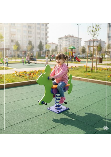 Çocuk Oyun Elemanı, Yaylı Oyuncak, Tavşan Zıpzıp