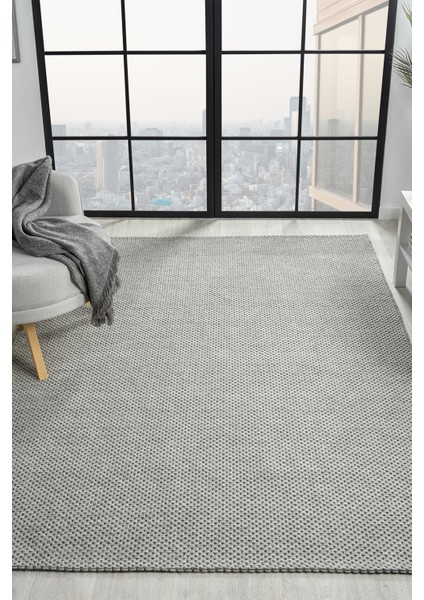 Cozy Wool Gri Halı Salon Oturma Odası Çocuk Odası Yatak Odası Halısı 710 fiyatları