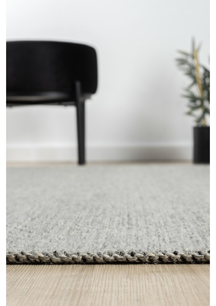 Cozy Wool Gri Halı Salon Oturma Odası Çocuk Odası Yatak Odası Halısı 710 fırsatları