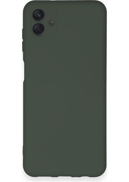 Samsung Galaxy A04E Içi Kadife Kaplı Esnek Silikon Kapak Ryc/ Nano Lansman