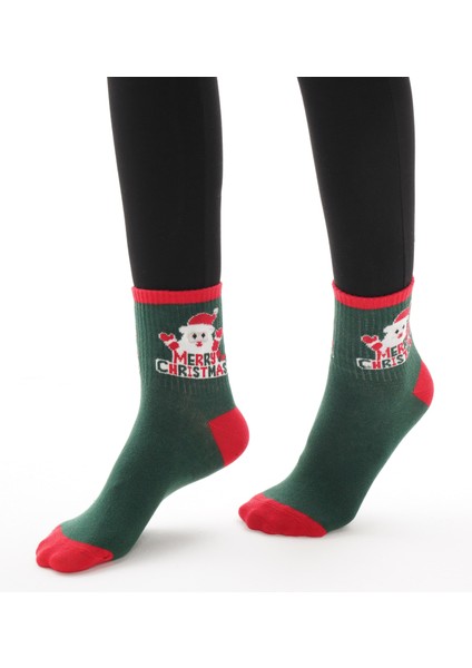 Premium Yılbaşı Temalı Pamuklu Soket Çorap fiyatları