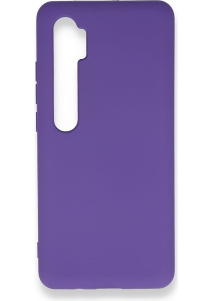 Xiaomi Mi Note 10 Lite Içi Kadife Kaplı Esnek Silikon Kapak Ryc/ Nano Lansman