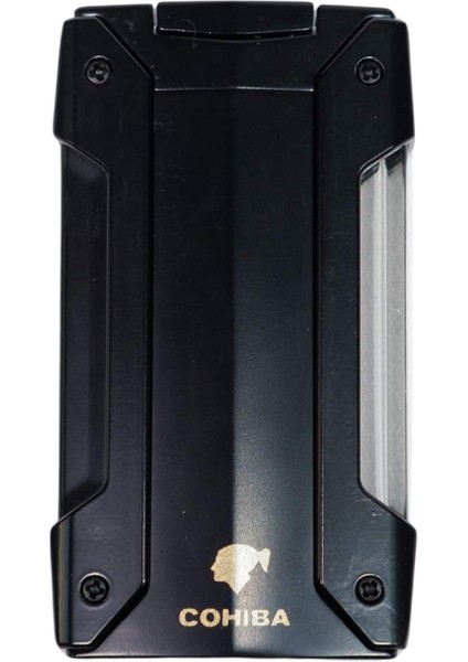 Tek Torch Pürmüz Siyah Puro Çakmağı