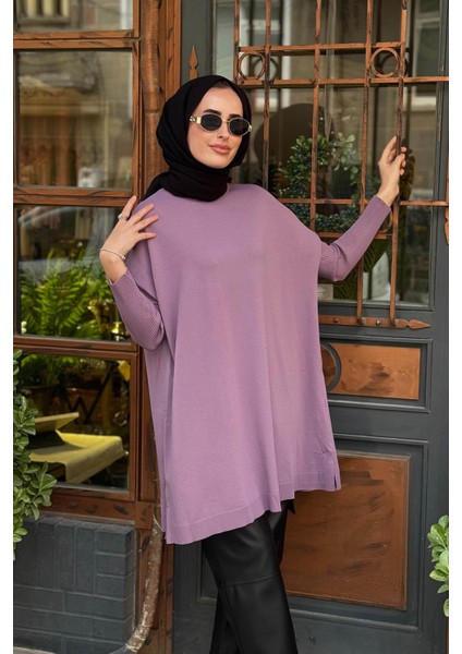 Tunik 6976 Eflatun modelleri