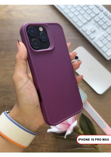 iPhone 16 Pro Max Uyumlu Kamera Korumalı Darbeye Dayanıklı Renk Atmayan Keep Silikon Kılıf