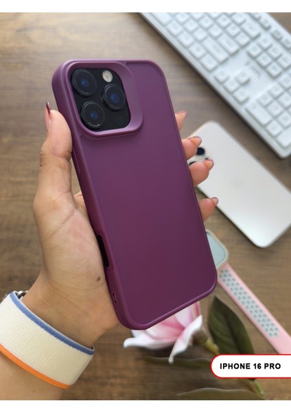 iPhone 16 Pro Uyumlu Kamera Korumalı Darbeye Dayanıklı Renk Atmayan Keep Silikon Kılıf