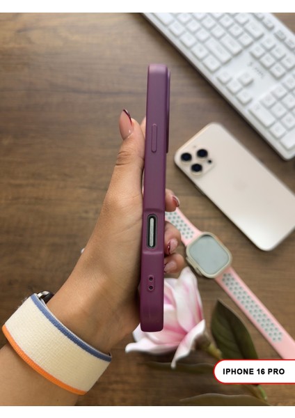 iPhone 16 Pro Uyumlu Kamera Korumalı Darbeye Dayanıklı Renk Atmayan Keep Silikon Kılıf modelleri