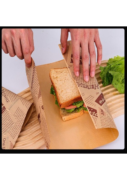 Kendinden Desenli Yağlı Kağıt | 50 Adet Vintage Gazete Desen Sunum Kağıdı | Vintage Yağlı Kağıdı fiyatları