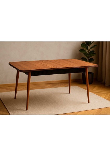 Açılır Kapanır Mutfak Masası Mdf Tablalı Gürgen Ayaklı Yemek Masası – 80×130 / 80×170 cm fırsatları