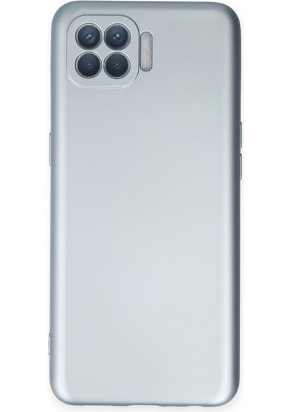 Oppo Reno 4 Lite Kılıf Içi Kadife Kaplı Nano Silikon Kapak - Sky Blue