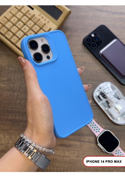 iPhone 14 Pro Max Uyumlu Kamera Korumalı Darbeye Dayanıklı Renk Atmayan Keep Silikon Kılıf