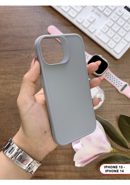 iPhone 13 / 14 Uyumlu Kamera Korumalı Darbeye Dayanıklı Renk Atmayan Keep Silikon Kılıf