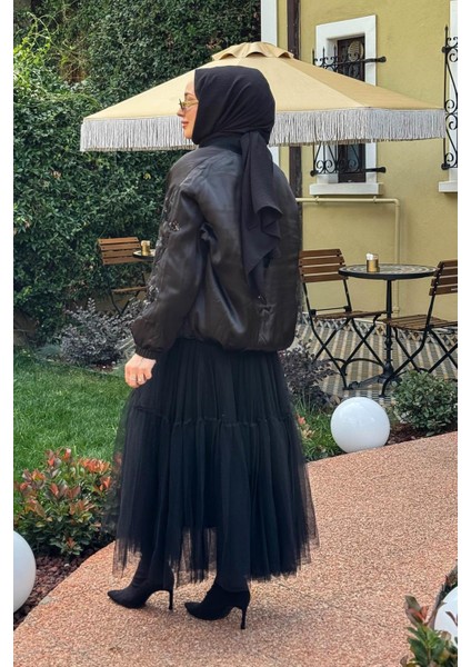 Bomber Ceket 25W6010 Siyah indirimleri