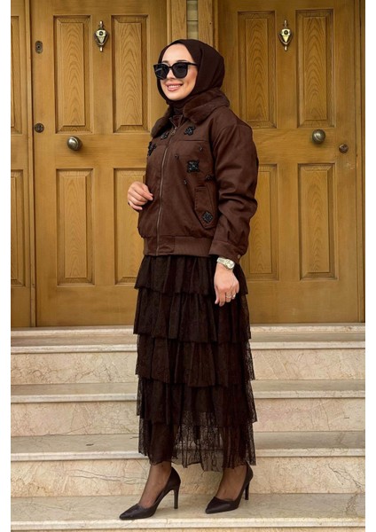 Ceket 25W6026 Kahve fiyatları