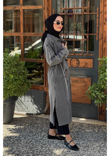 Trençkot 7380 Gri fiyatları