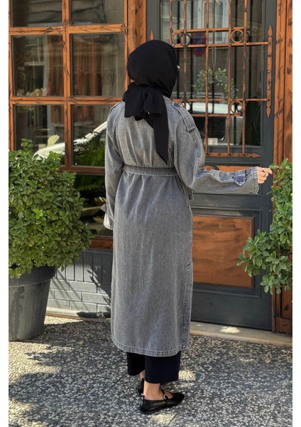 Trençkot 7380 Gri fırsatları