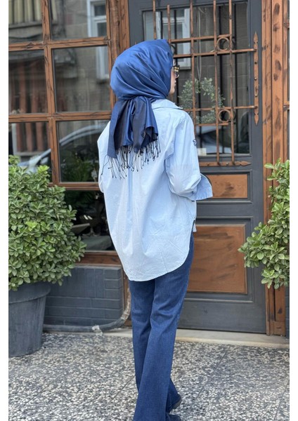 Gömlek 25W8012 Mavi fırsatları