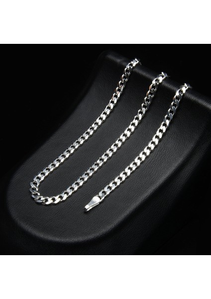 100 Mikron Gurmet Gümüş Zincir