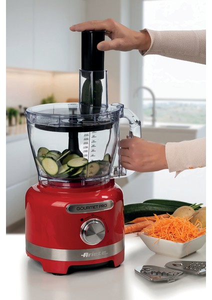 Gourmet Pro Moderna Mutfak Robotu Kırmızı 1782/00 modelleri