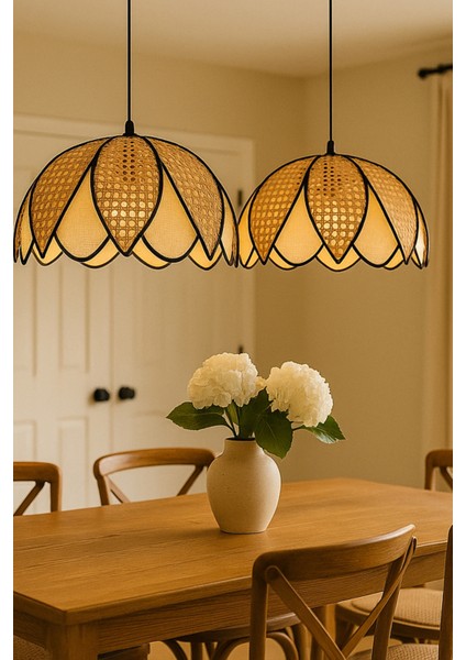 Hazeran & Kumaş Sarkıt Avize 50×25 Cm, Lotus Tasarım, Salon/yemek Masası/mutfak Aydınlatma fiyatları