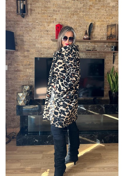 Kadın Oversize Tasarım Hafif Buklet Kaşe Kaban Kapüşonlu Astarsız Kaban fiyatları