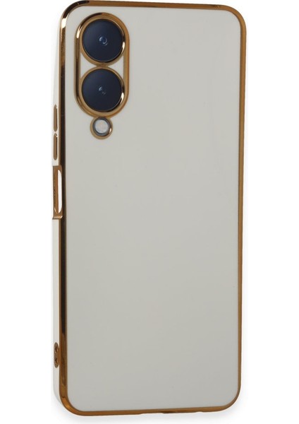 Vivo Y17S Kılıf Şık ve Parlak Silikon Kapak Ryc/volet
