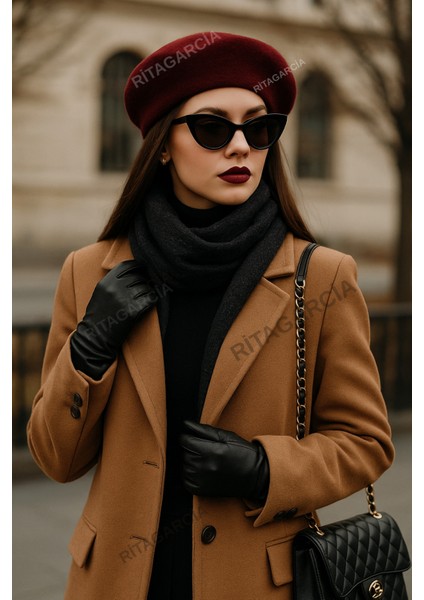 Fransız Ressam Avusturalya Yün Keçe Bere