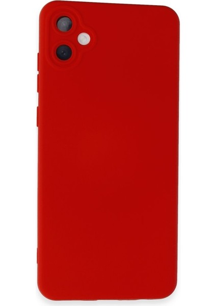 Samsung Galaxy A05 Kılıf Içi Kadife Kaplı Nano Silikon Kapak - Kırmızı