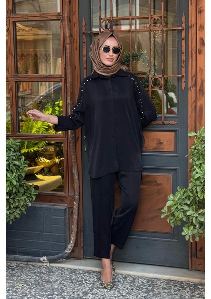 Pantolonlu Takım 2502-3013 Siyah