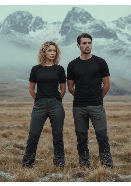 Unisex Termal Tişört 2. Seviye 9258 - Siyah