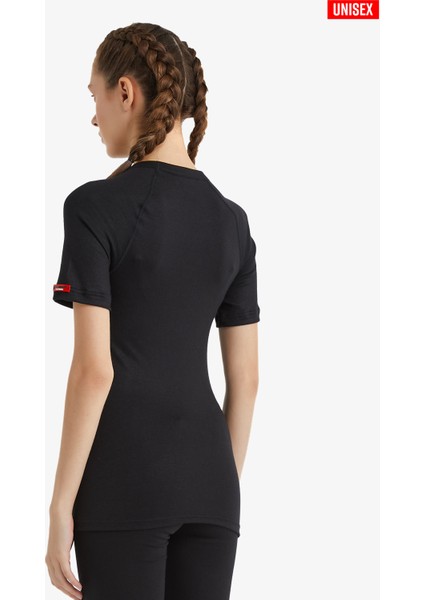 Unisex Termal Tişört 2. Seviye 9258 - Siyah indirimleri