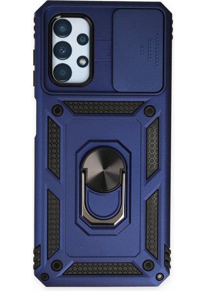 Samsung Galaxy A33 5g Kılıf Tam Koruma Sağlayan Kamera Sürgülü Sert Silikon Kapak Ryc/pars Yüzüklü