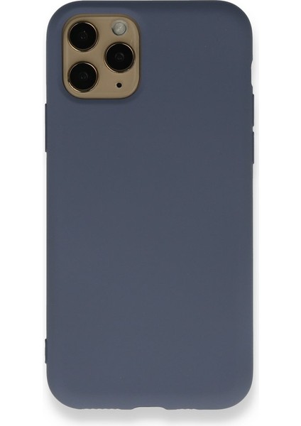 iPhone 11 Pro Içi Kadife Kaplı Esnek Silikon Kapak Ryc/ Nano Lansman
