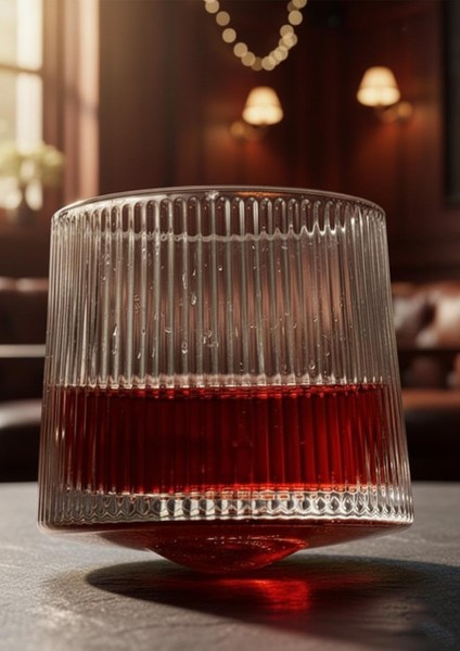 Japan Style Dönerli Cam Bardak - 1 Adet, 150 ml modelleri