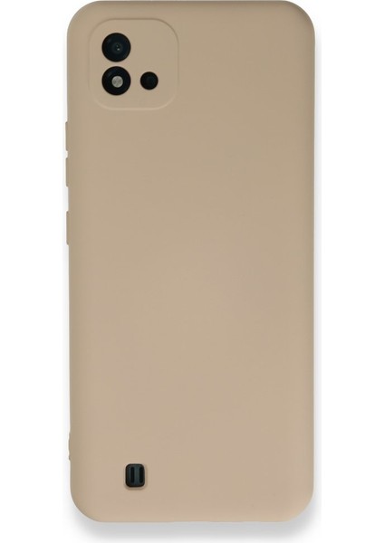 Realme C11 2021 Içi Kadife Kaplı Esnek Silikon Kapak Ryc/ Nano Lansman