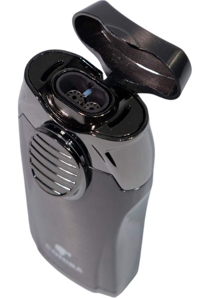 Çift Torch Pürmüz Gunmetal Puro Çakmağı modelleri