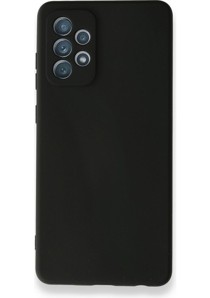 Samsung Galaxy A72 Içi Kadife Kaplı Esnek Silikon Kapak Ryc/ Nano Lansman