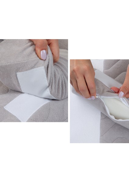 Kiraz Çekirdekli Antikolik Uyku Yastığı Air Gri indirimleri