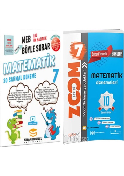 7. Sınıf 2026 Meb Böyle Sorar Matematik Deneme ve Matematik 10'lu Branş Denemesi
