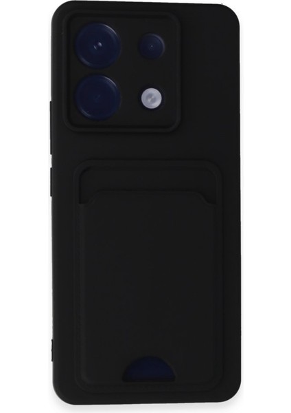 Poco X6 Kılıf Kart Hazneli Silikon Kapak Ryc/kelvin