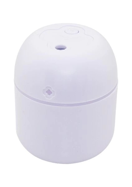 Klasik 220ML Mini USB Şarj- Işıklı Hava Nemlendirici -Buhar Makine -Koku Giderici (5148)