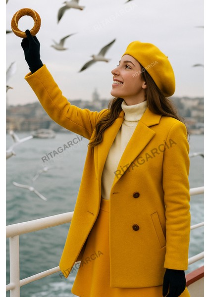 Fransız Ressam Avusturalya Yün Keçe Bere