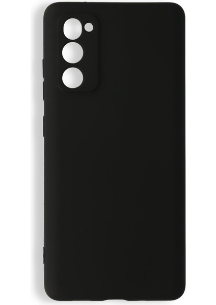 Samsung Galaxy S20 Fe Kılıf Içi Kadife Kaplı Nano Silikon Kapak - Siyah