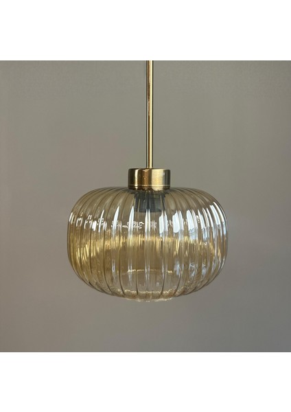 Mola Cam Bal Rengi Tekli Avize Ince Eskitme Başlık Retro Sarkıt Lamba Salon Aydınlatma fiyatları