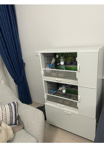 Istanbul Kafes Model 02DY Pvc Kuş Dolabı (Kurulu Gönderim) fırsatları