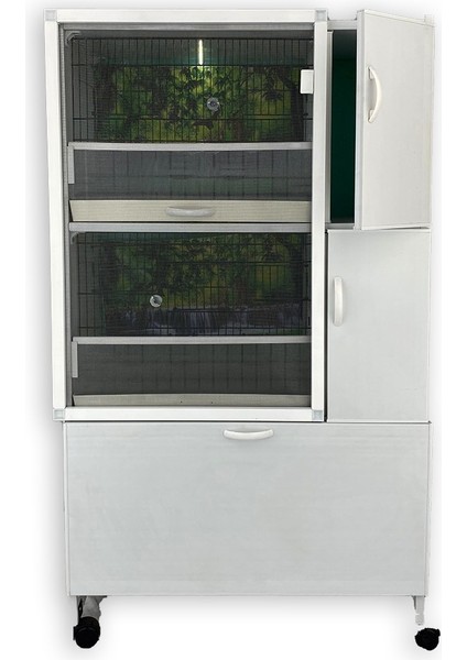 Istanbul Kafes Model 02DY Pvc Kuş Dolabı (Kurulu Gönderim) indirimleri